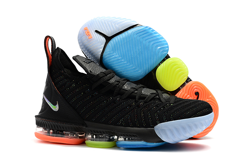 Nike LeBron 16 Black Rainbow Shoes